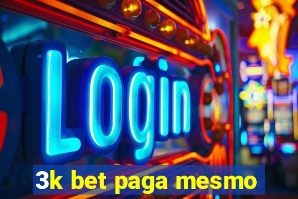 3k bet paga mesmo